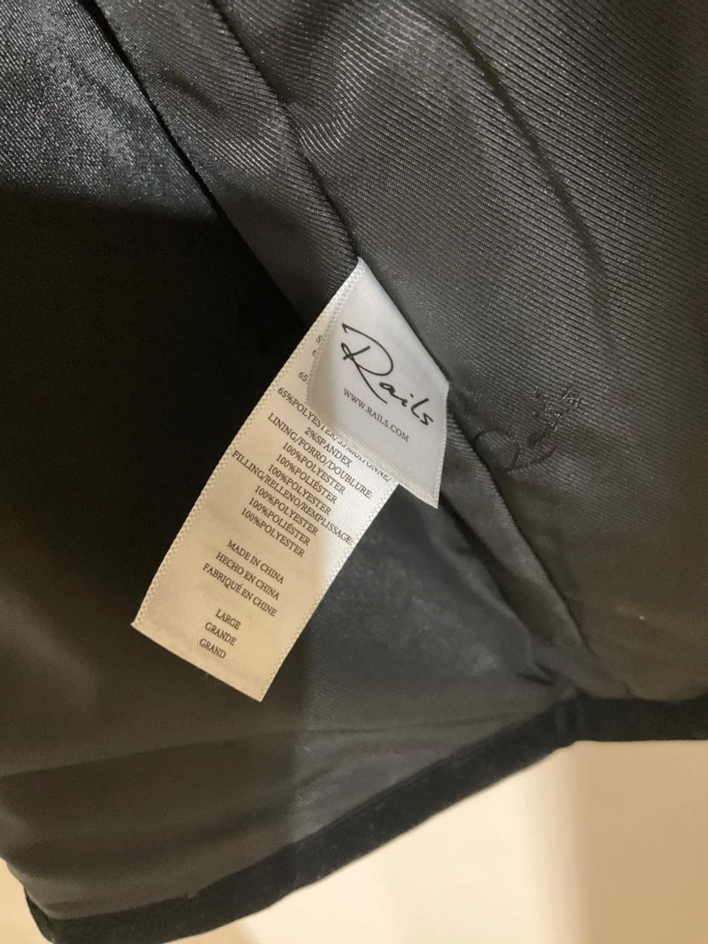 Rails Nota Jacket Ice Taupe Minicheck